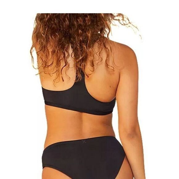 NWT Hurley Women's' One And Only Scoop Bikini Top Women's Swimsuit - Picture 4 of 7